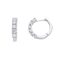 Orecchini Babila Milano in Oro bianco Diamante BBD0905B